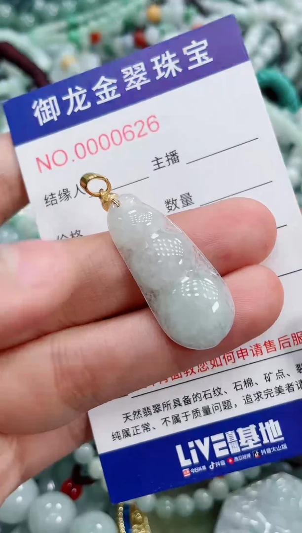 翡翠未镶嵌颈饰121