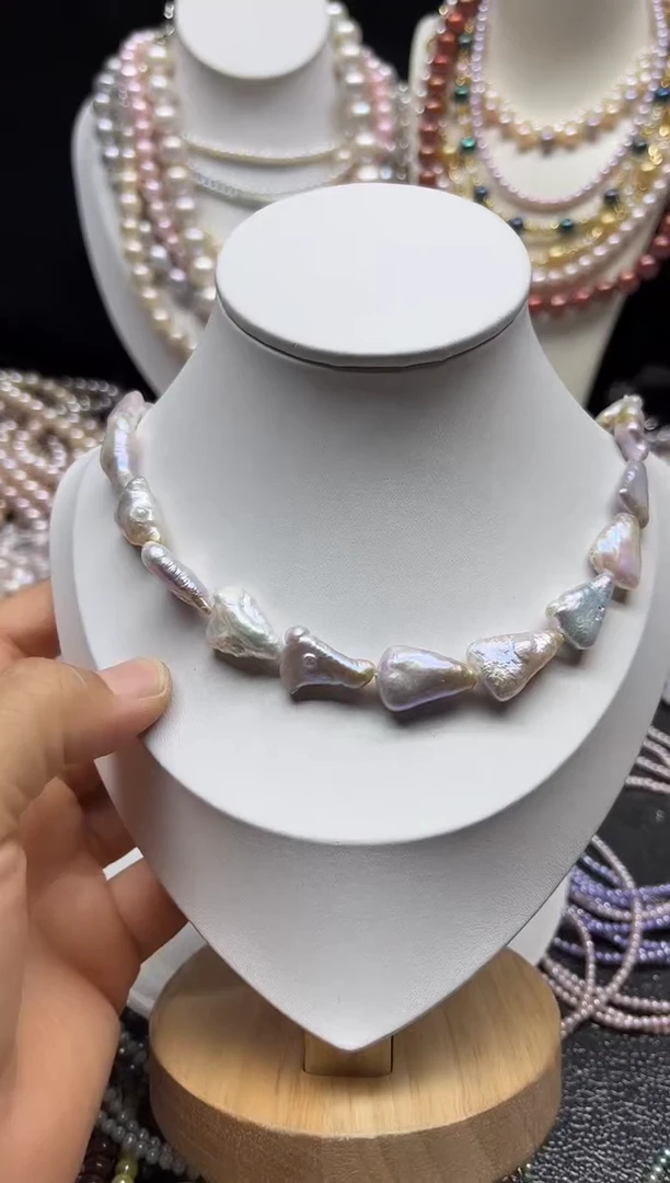 淡水珍珠未镶嵌颈饰多人