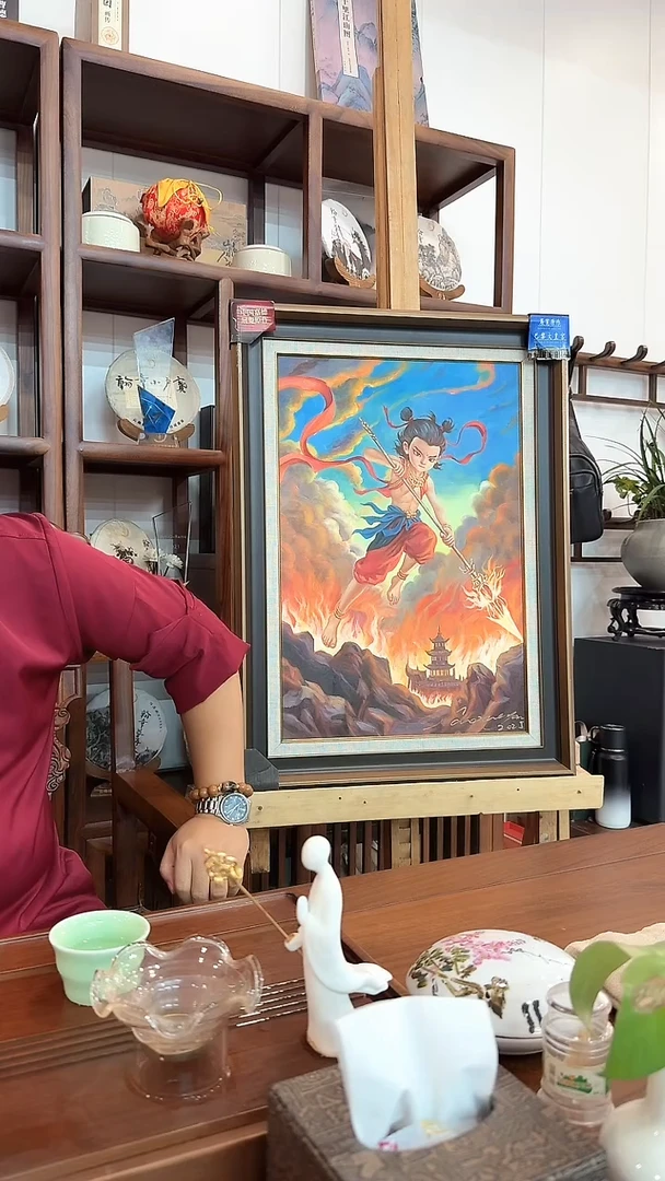 油画12人物-曹雪岩-油画