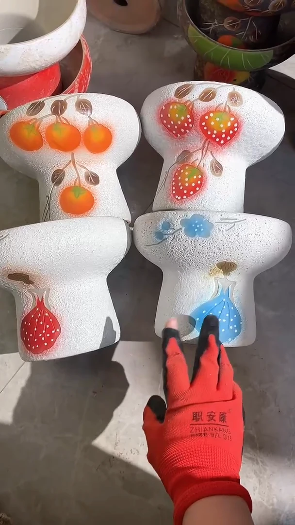 【闪购商品】摆件21-278口17高14    四个