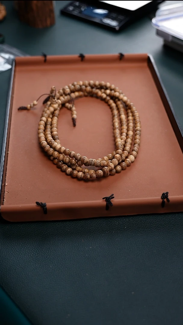 沉香手串【蒙】LAA6899芽庄虎斑天然沉香多样性发一