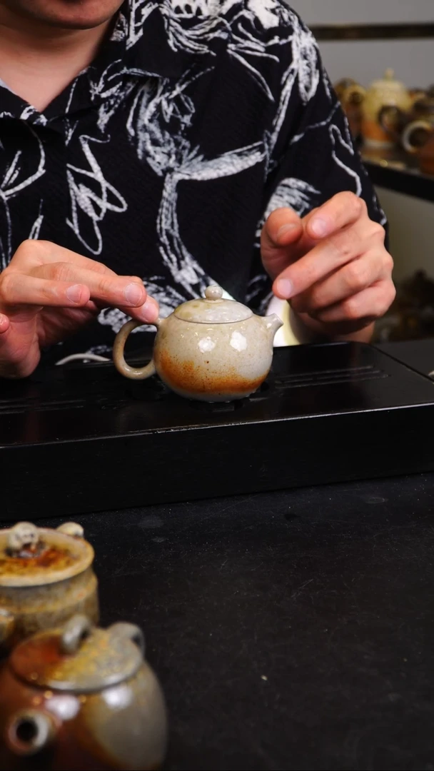 茶壶紫砂宜兴紫砂柴烧壶
