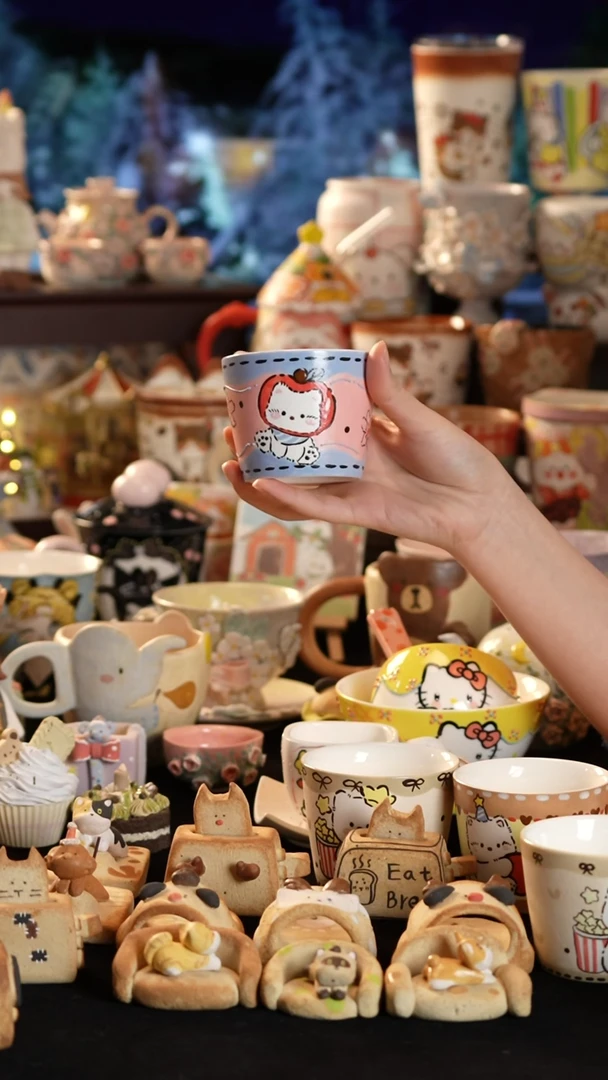 其他陶景德镇釉下彩手绘设计师款陶瓷