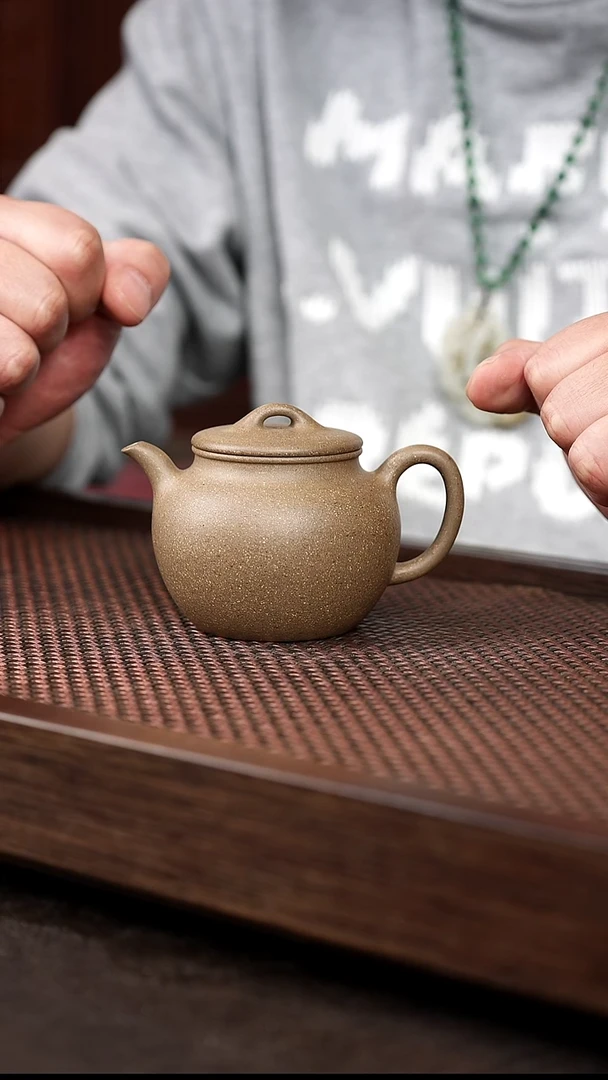 茶壶紫砂青段高莲子