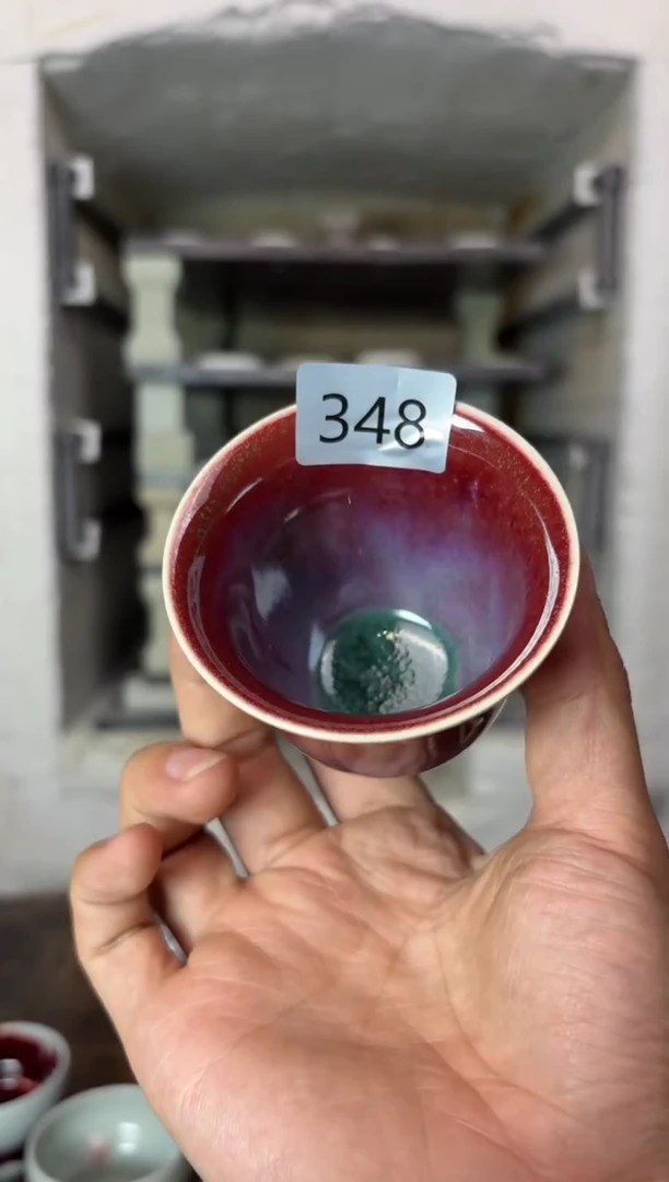 【闪购商品】摆件钧瓷窑变精品茶器