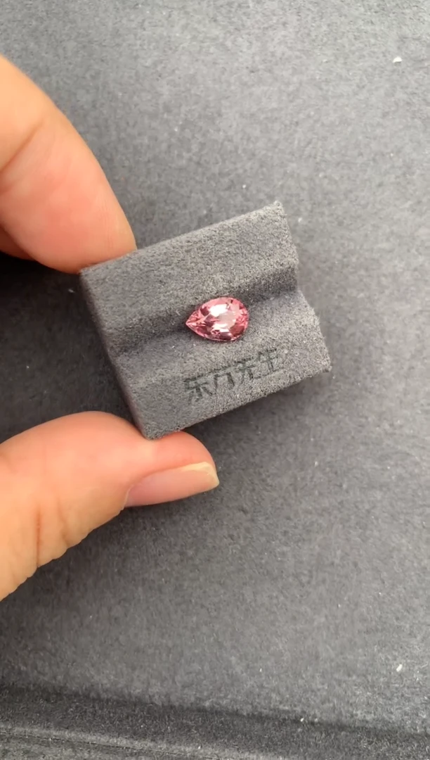 未镶嵌珠宝半成品碧玺1.4ct粉碧玺  定制  GH