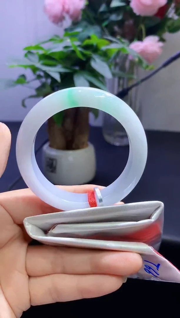 未镶嵌手镯翡翠翡翠手镯圈口53.7-t66