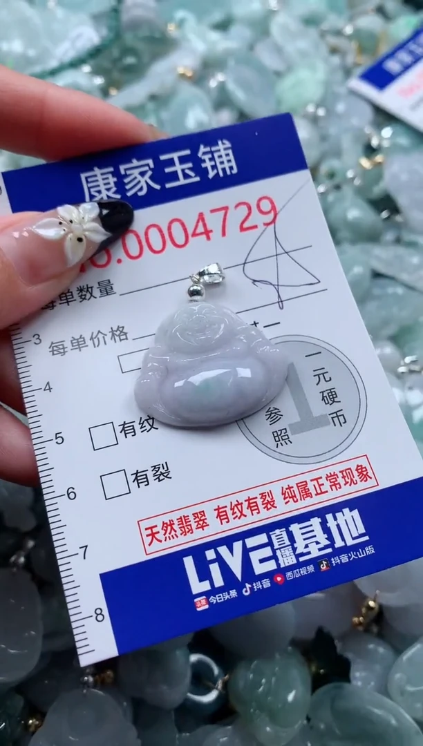 颈饰未镶嵌翡翠4729