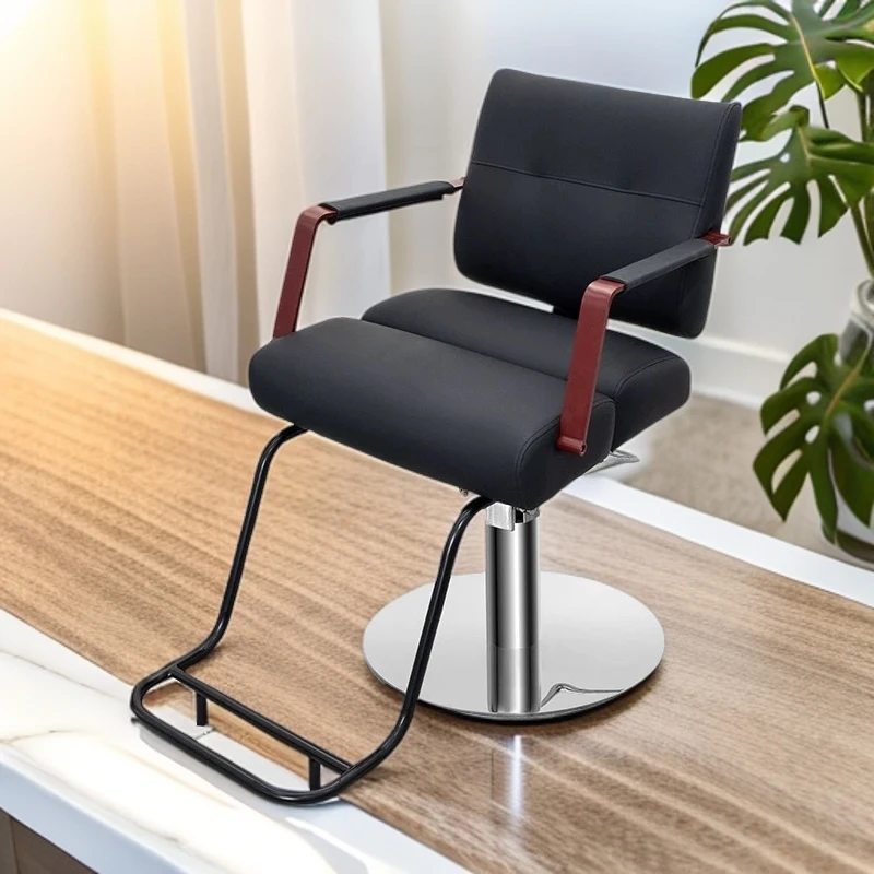 高端简约可升降发廊专用网红理发店剪发烫染椅发廊剪发椅子理发椅