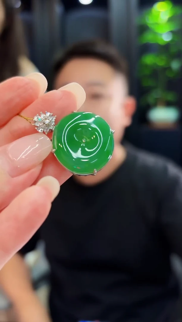 吊坠(不含链)未镶嵌翡翠 缅料A货/支持复检/一件