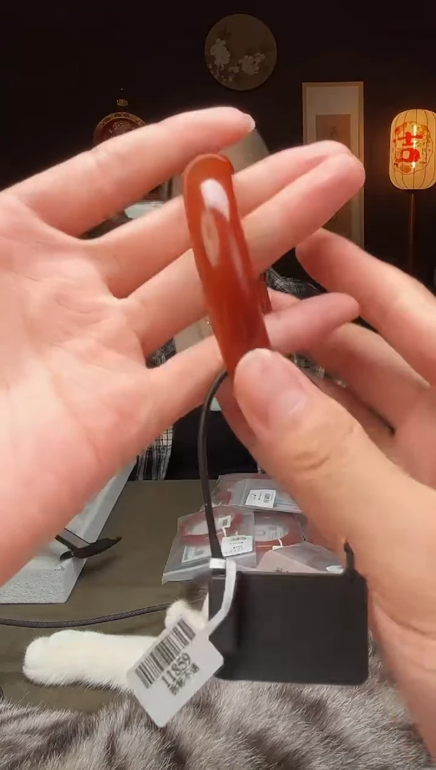 南红玛瑙未镶嵌把件xpp69 手镯58.5