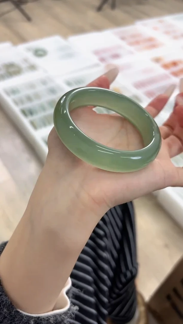 未镶嵌手镯石英质玉204-54D