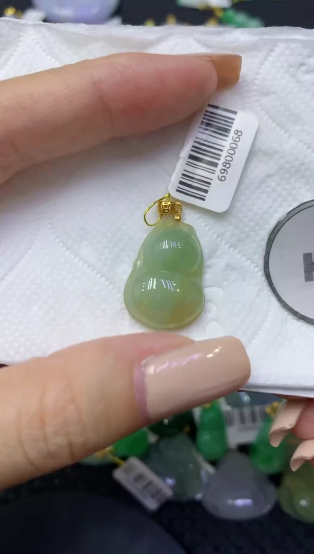 颈饰未镶嵌翡翠天然缅甸翡翠A货