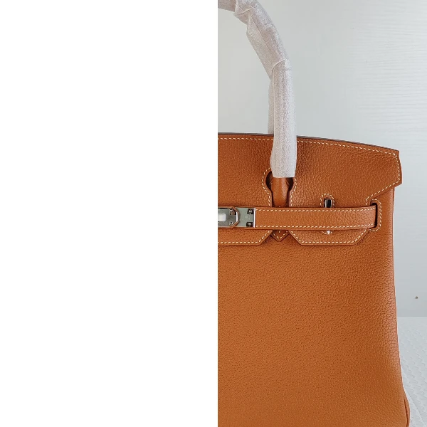 牛皮荔枝纹铂金包2025新款手提包质感真皮女包轻奢女士单肩斜挎包