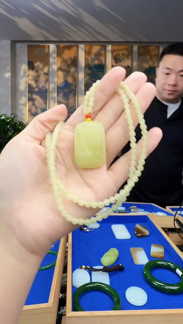 未镶嵌和田玉挂件拍一发一