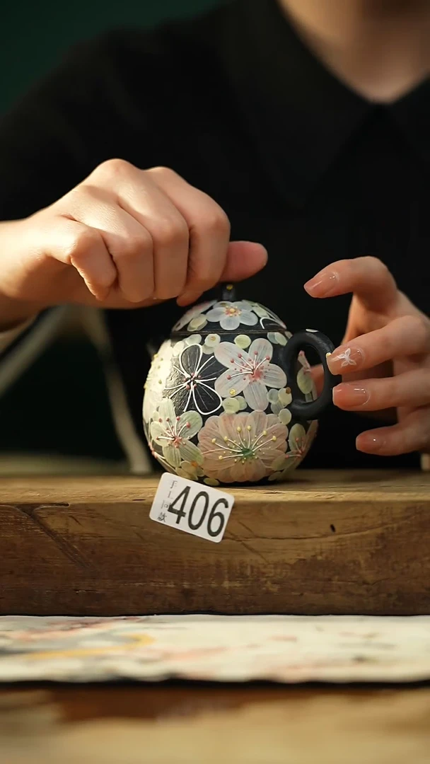 【闪购商品】瓷片设计师手作款 / 花满溪系列