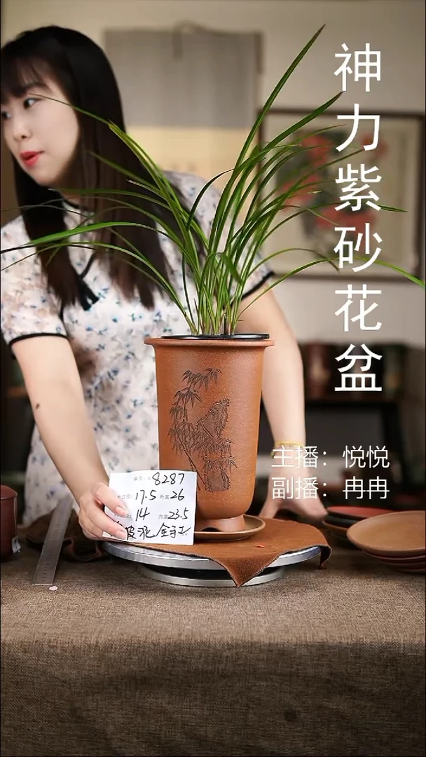 紫砂花盆紫砂花盆8287+z