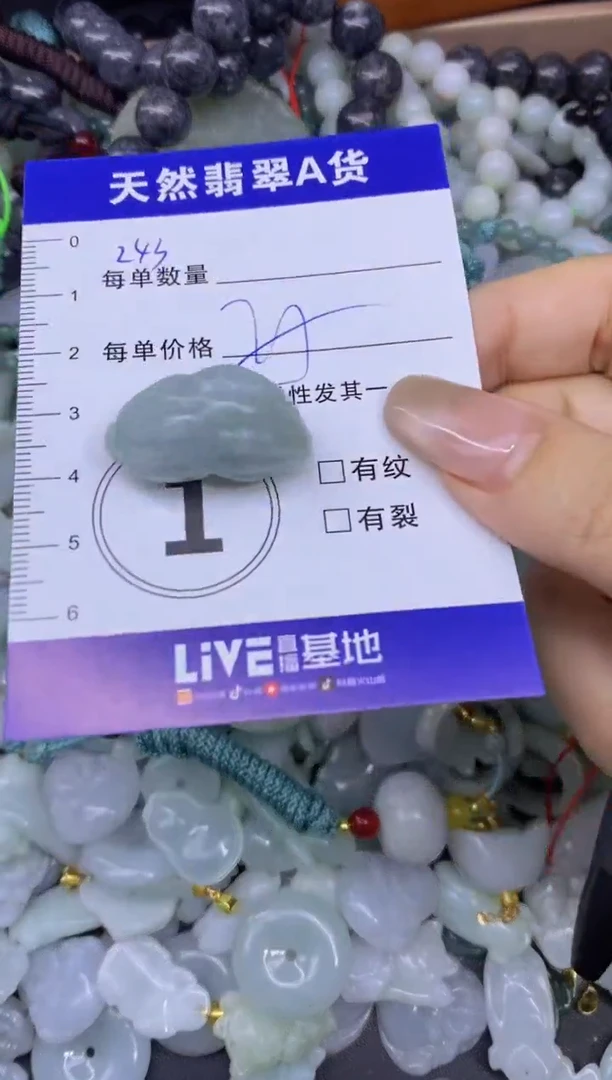 颈饰未镶嵌翡翠天然翡翠A货批量多样性发一件