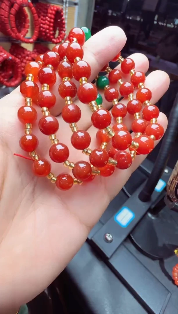 【闪购商品】玛瑙/玉髓手串未镶嵌手串多样性只发一件