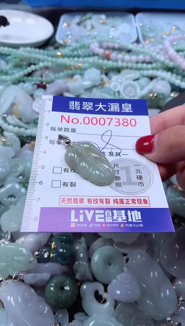 颈饰未镶嵌翡翠7380