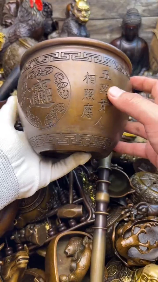 精美铜器，点击下单