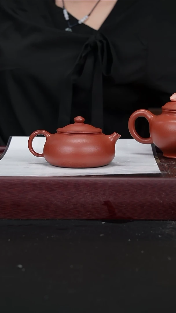 茶壶紫砂lcc朱泥 寒江180cc