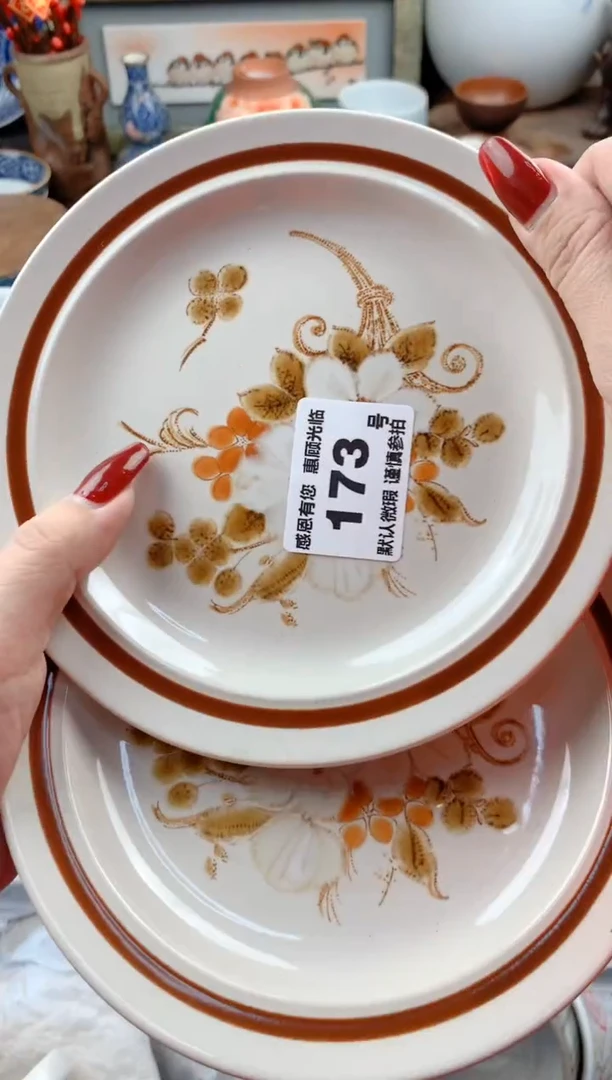 【闪购商品】瓷片173号九姑娘工艺品瓷器