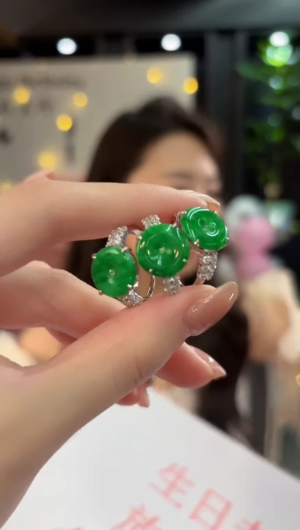 未镶嵌戒指翡翠缅甸A货/多样性发货/一件