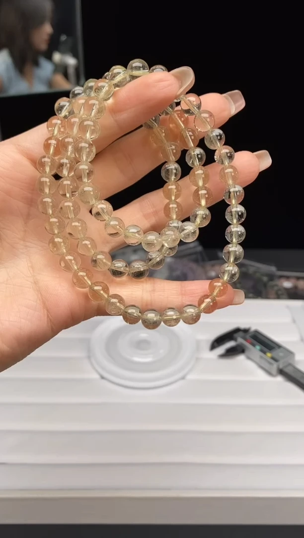 水晶手链未镶嵌多样性发其一；编号018