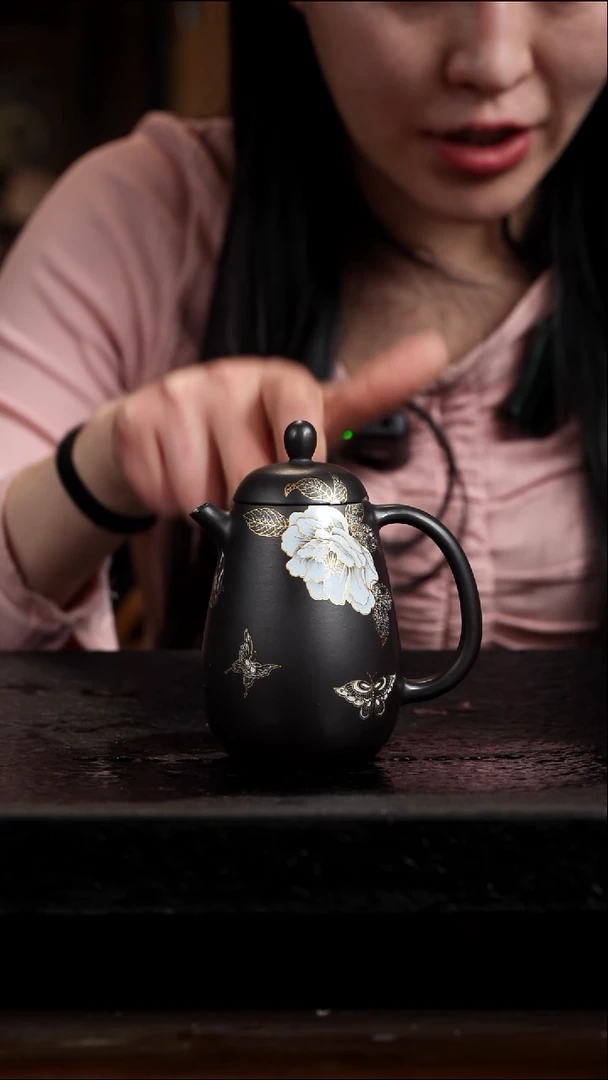 茶壶紫砂宜兴岁颐传器原矿全手12