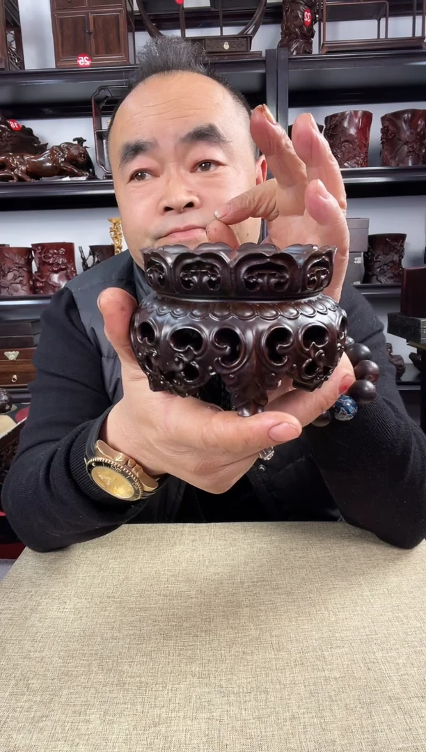 木老李红木工艺品新莲