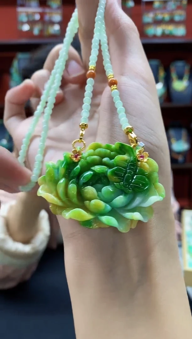 颈饰未镶嵌翡翠翡翠吊坠