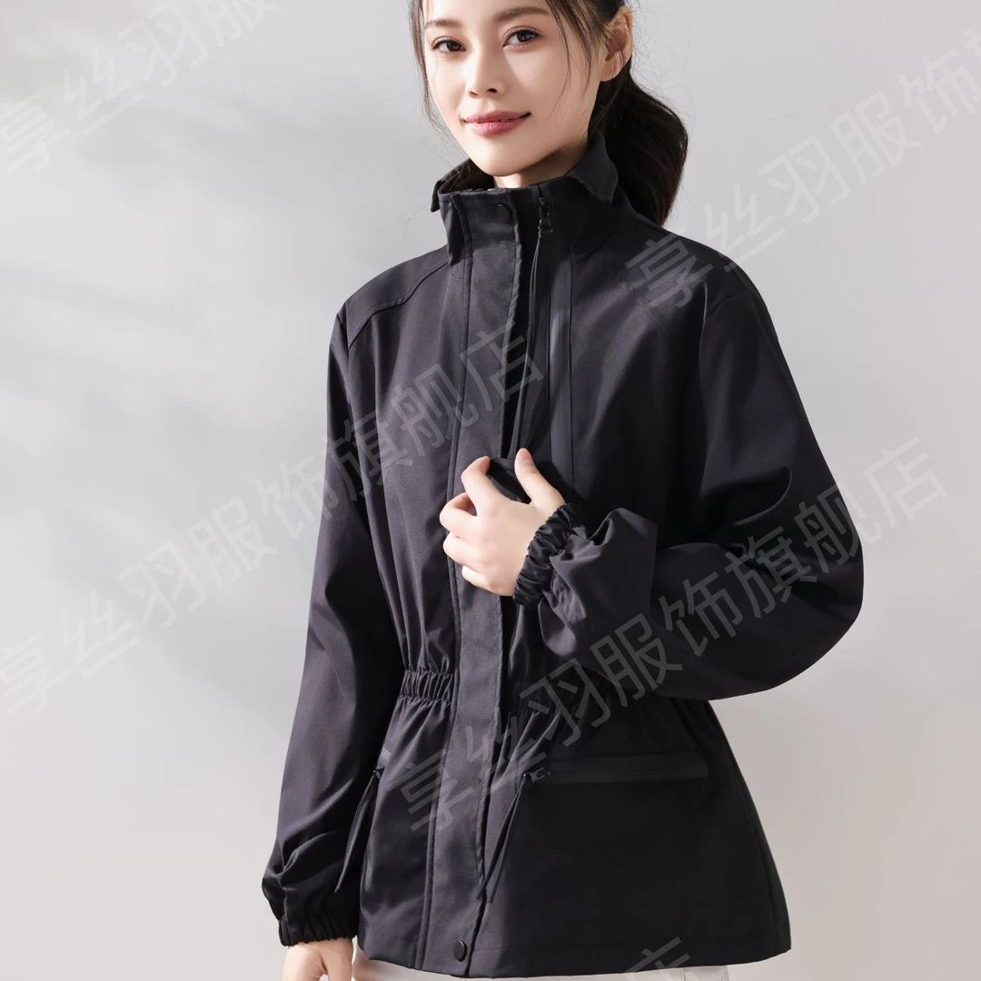 品质升级~时尚轻奢风衣外套时百搭休闲中款夹克上衣冲锋衣