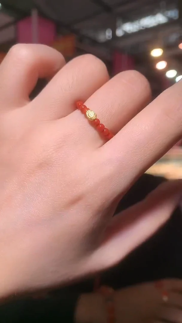 未镶嵌南红玛瑙戒指【宝石世家严选】
