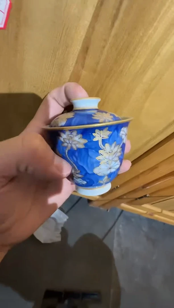 茶叶罐景德镇陶瓷杯子