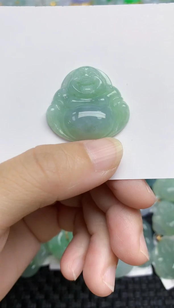 翡翠未镶嵌颈饰天然翡翠A货