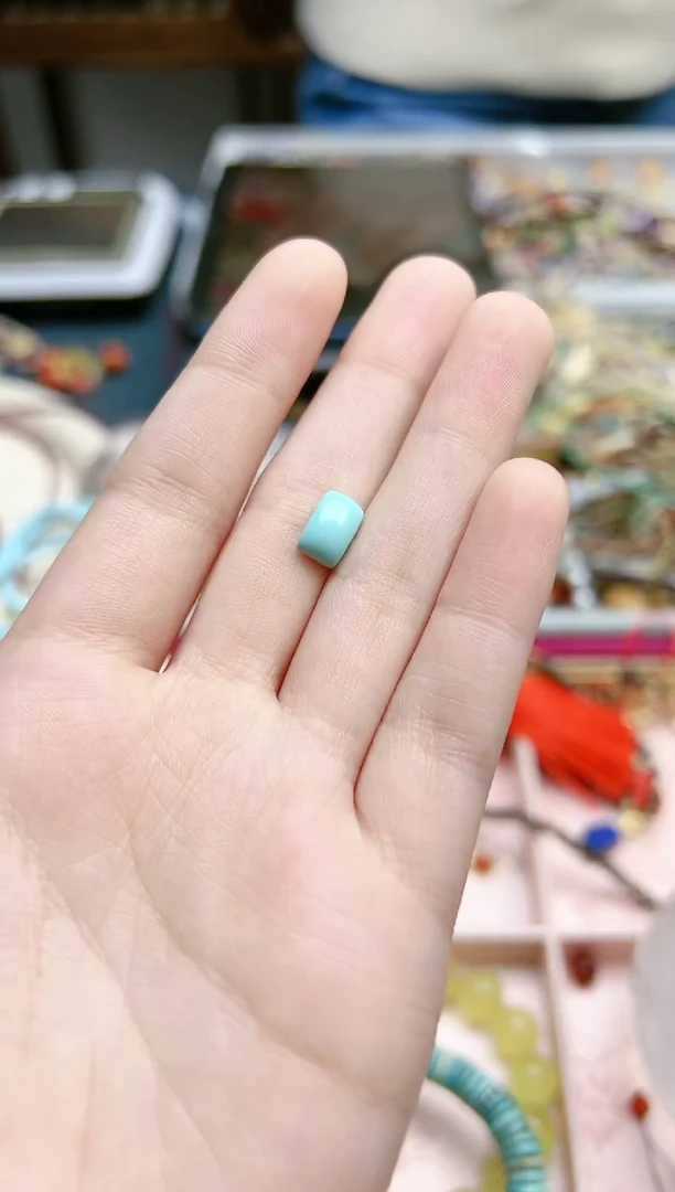 【闪购商品】绿松石蛋面未镶嵌松石裸石蛋面*1 GW