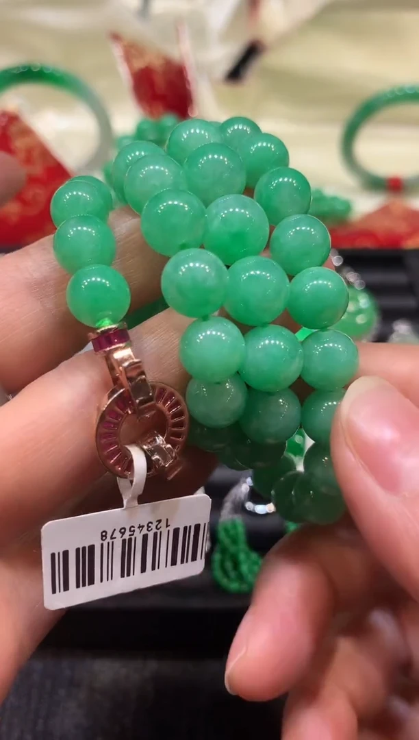 【闪购商品】翡翠项链未镶嵌珠链 