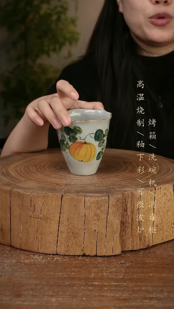 碗瓷景德镇手工手绘高温瓷釉下彩