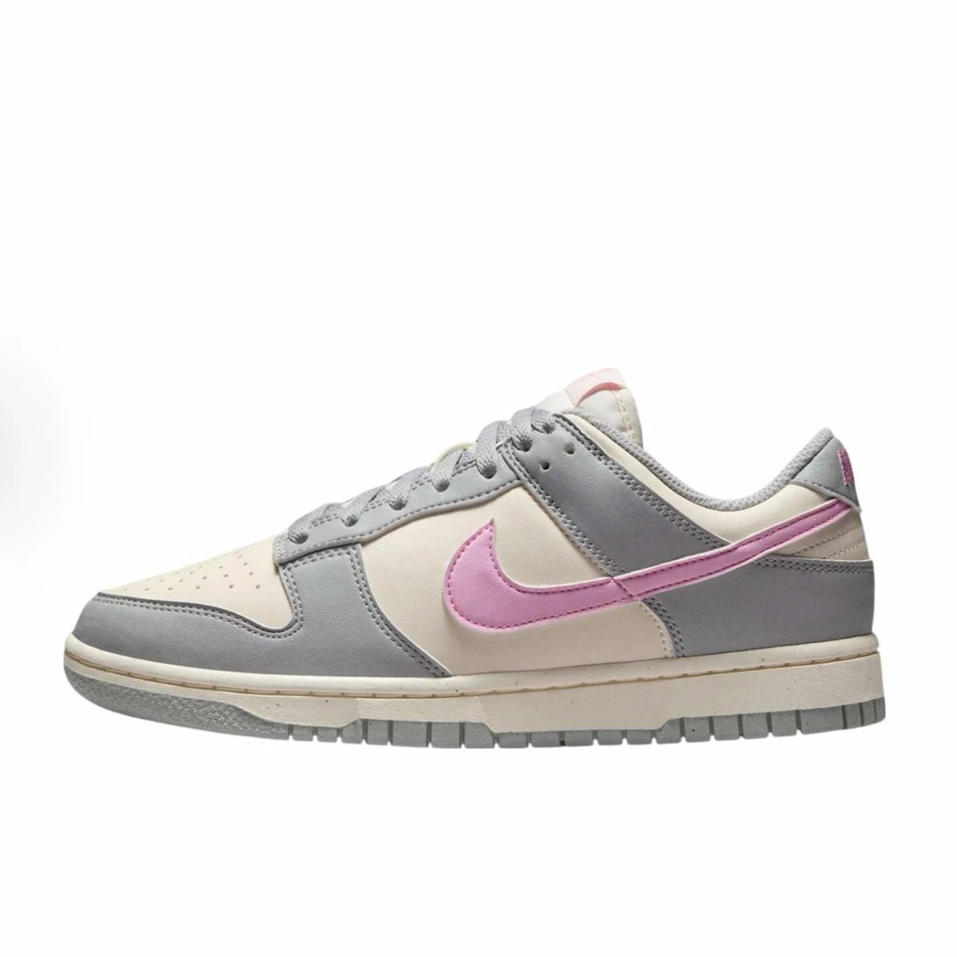 【西安利和体育正品保证】NIKE Dunk Low 灰粉白女子板鞋DD1873-002