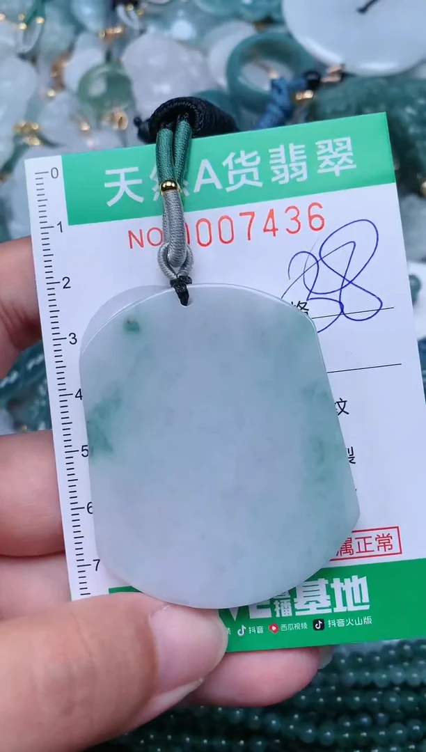 翡翠未镶嵌颈饰.0007436