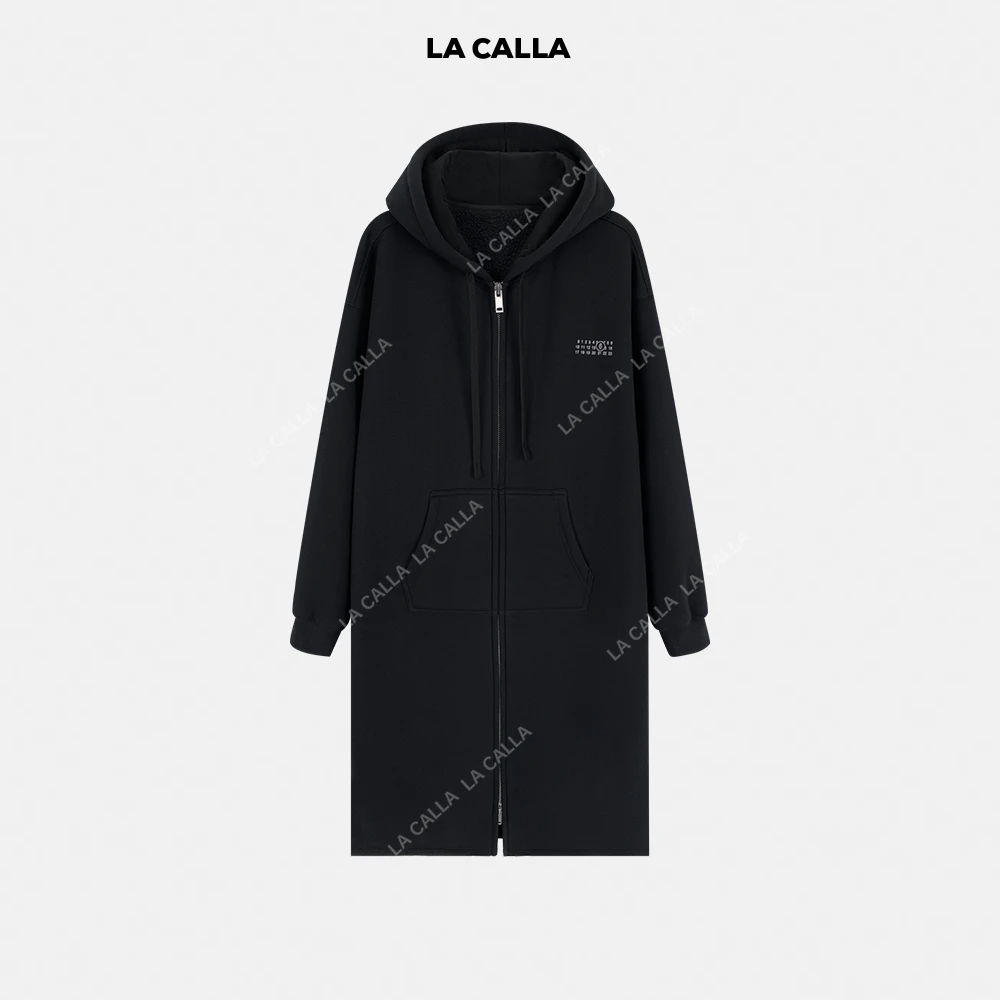 LA CALLA吉拉长款400克加厚绒外套YY-AV6958
