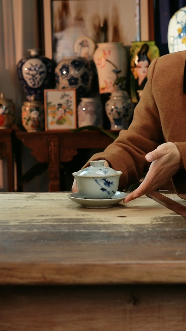 【闪购商品】瓷片景德镇纯手工釉下彩精品餐具