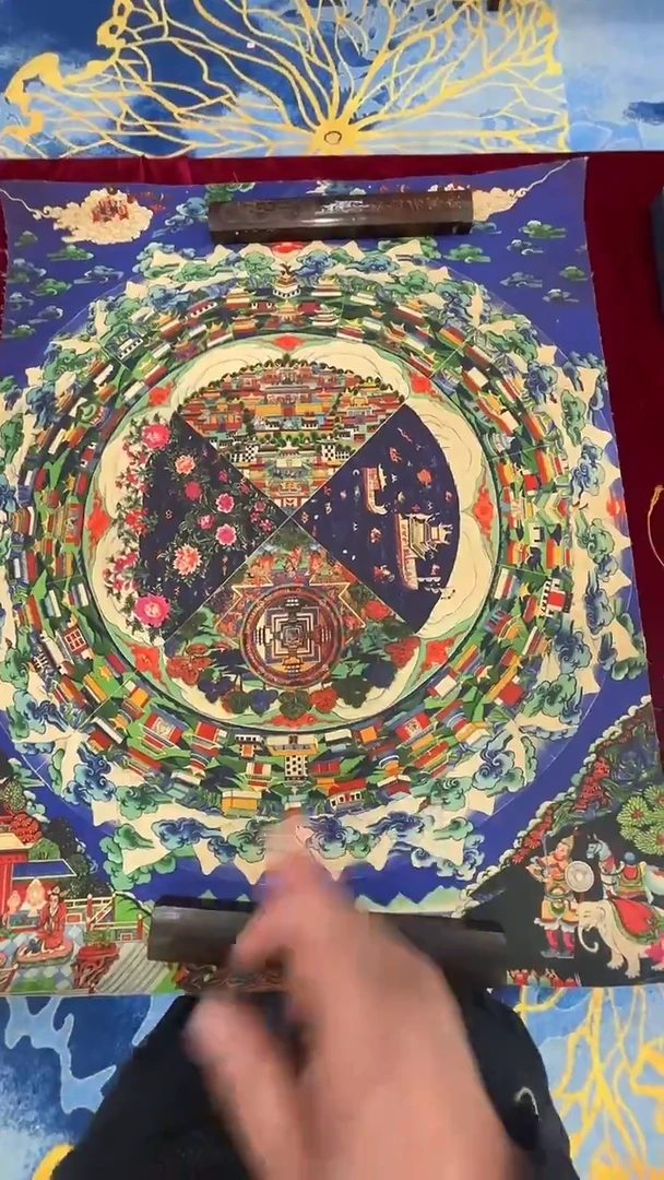 卷轴画唐卡TK16027