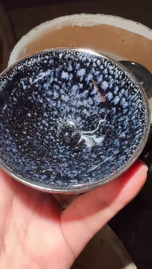 茶盏15叶明龙窑柴烧开窑360
