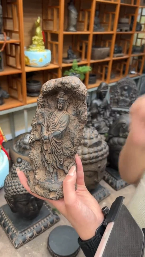 陶土【火山泥】普慈观音