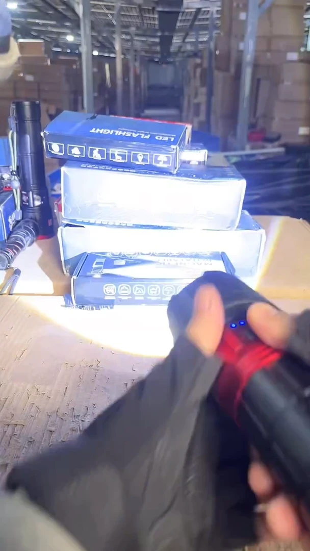 F2四光源强光手电筒（两组电池）