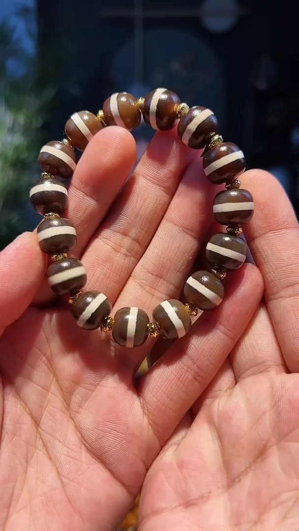 【闪购商品】玛瑙/玉髓手串未镶嵌单圈