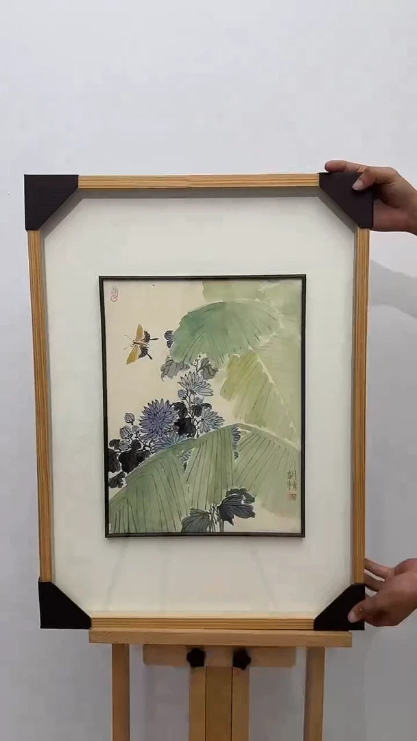 国画邹训精-1.2平尺-花鸟国画