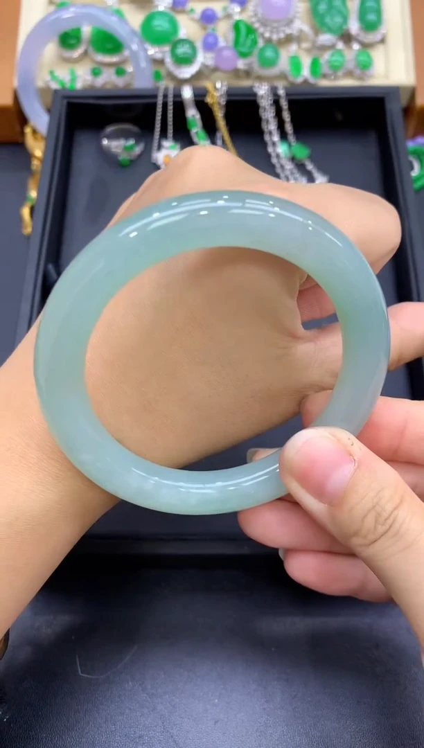 未镶嵌手镯翡翠654-中国好珍宝